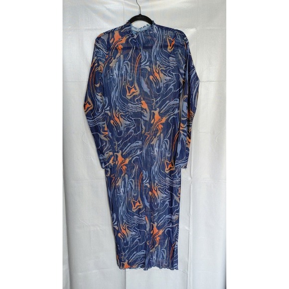 Fashion Nova Dresses & Skirts - Fashion Nova‎ Sheer Mesh Sheath Dress 2X Bodycon Marble Swirl